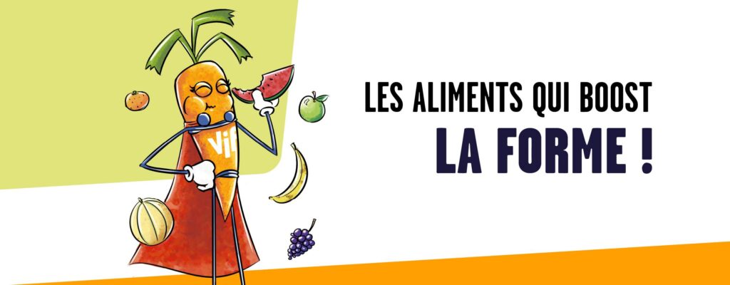 Les aliments qui boost la forme et la performance